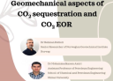 سخنرانی علمی با عنوان Geomechanical aspects of CO2 sequestration and CO2 EOR